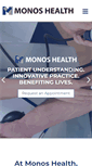 Mobile Screenshot of monoshealth.com